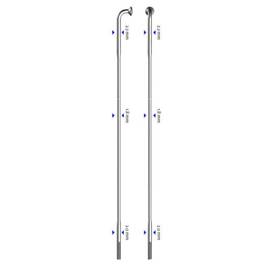 RAGGI FORCE SILVER TESTA PIEGATA