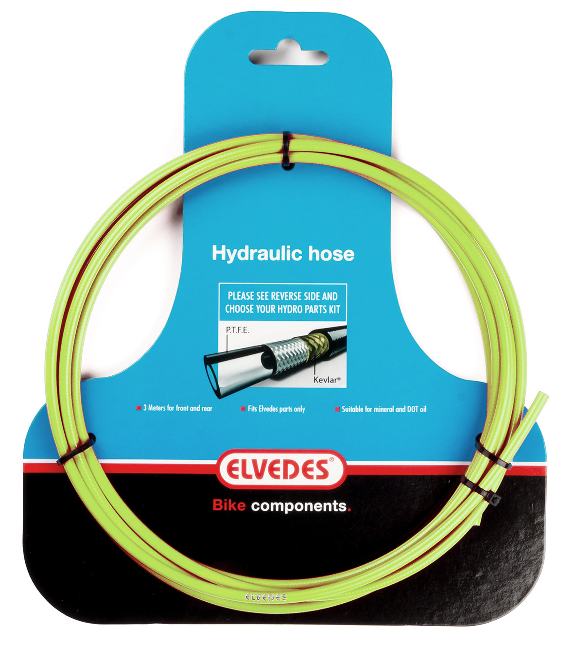 TUBO IDRAULICO ELVEDES VERDE - 3 mt.