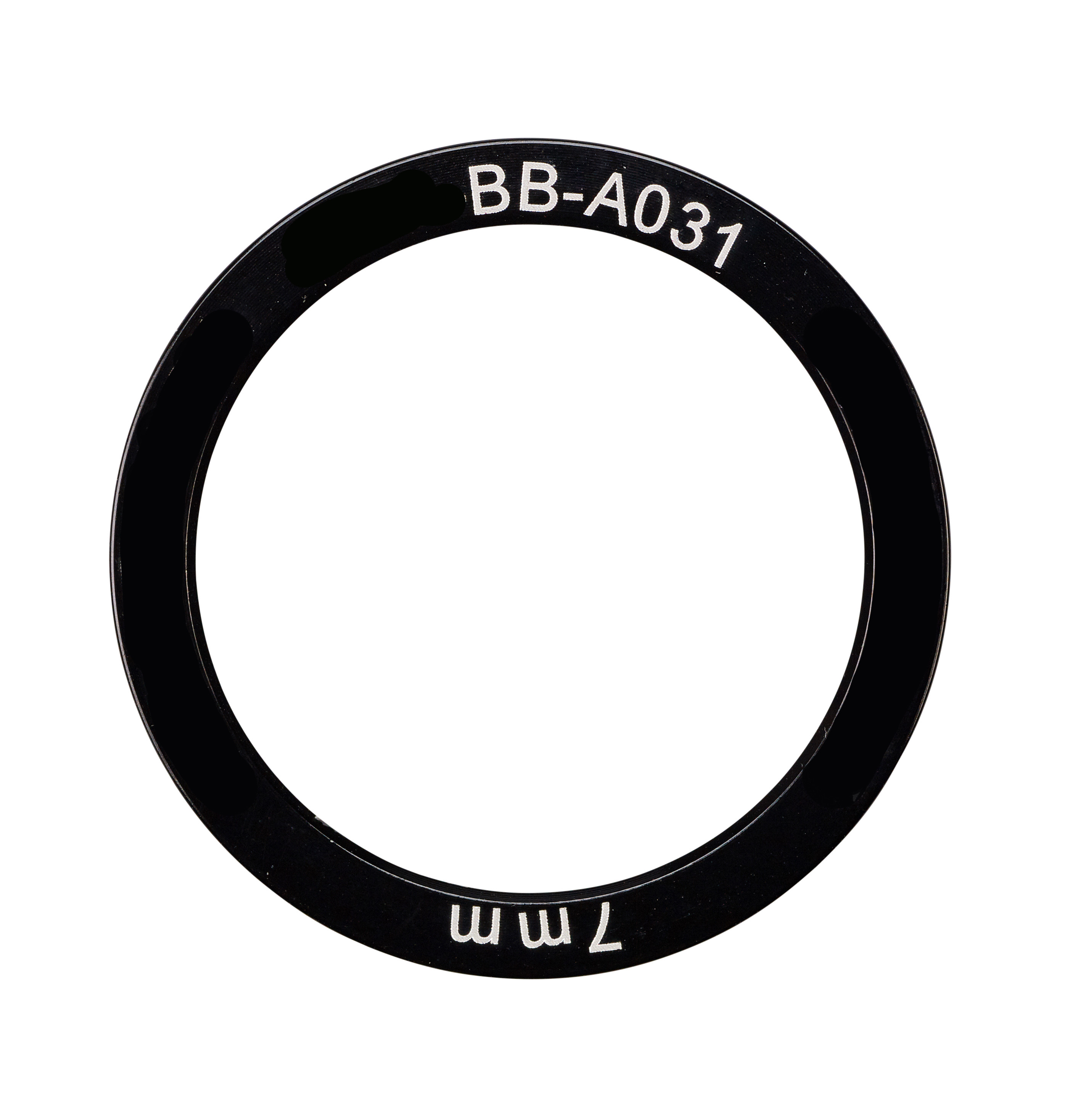 SPESSORE IN ALLUMINIO - 38 x 30 x 7 mm: