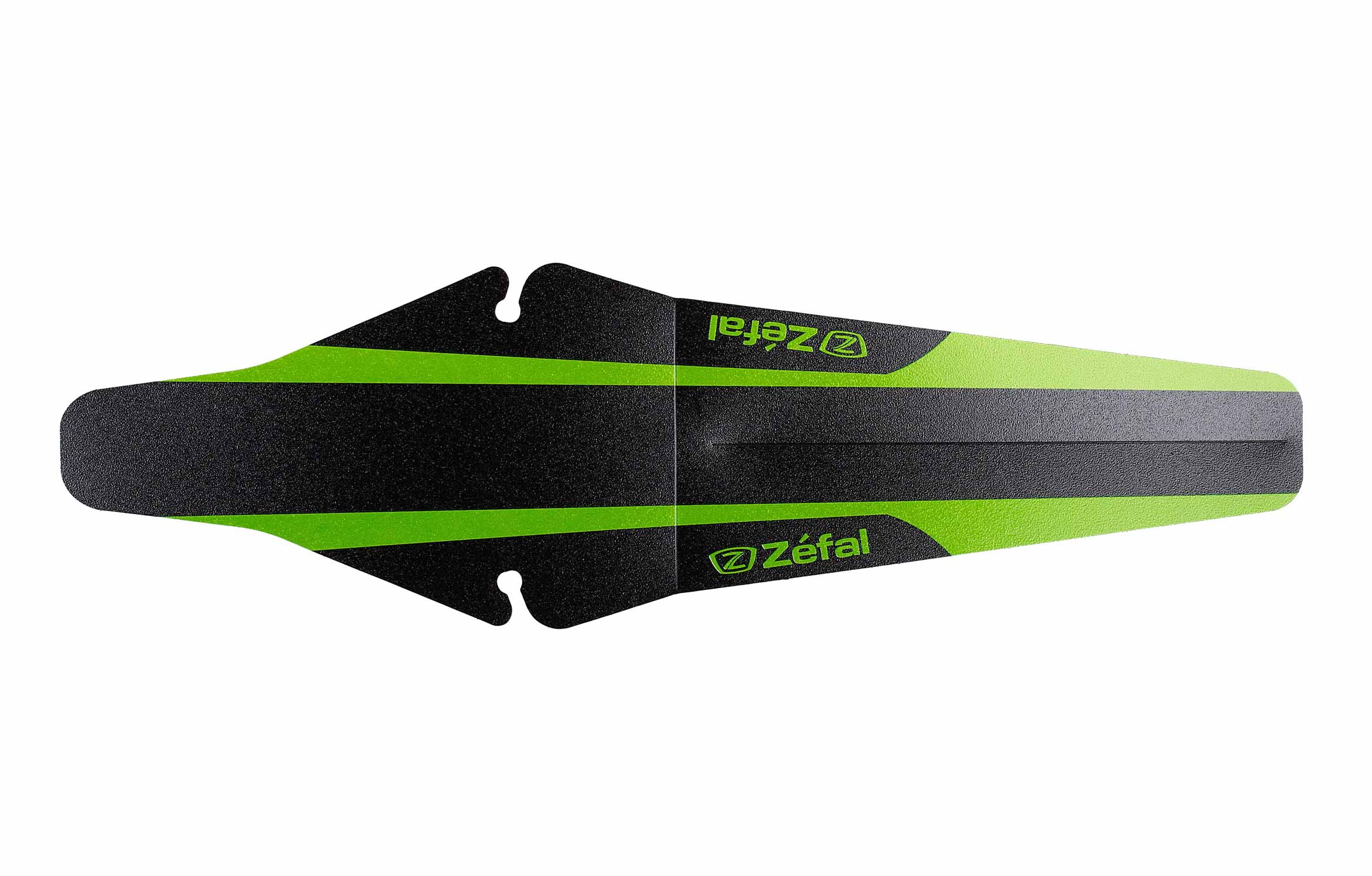 PARAFANGO PER BICI DA CORSA A MONTAGGIO RAPIDO - Nero-Verde