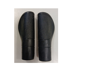 COPPIA MANOPOLE NERE WIDEK 