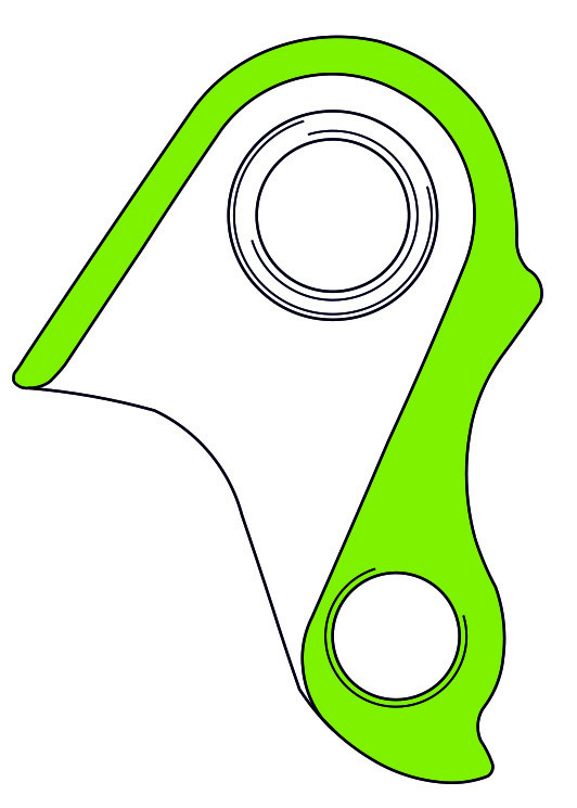 AC 80208 - Forcellino al CNC - per Perno Passante