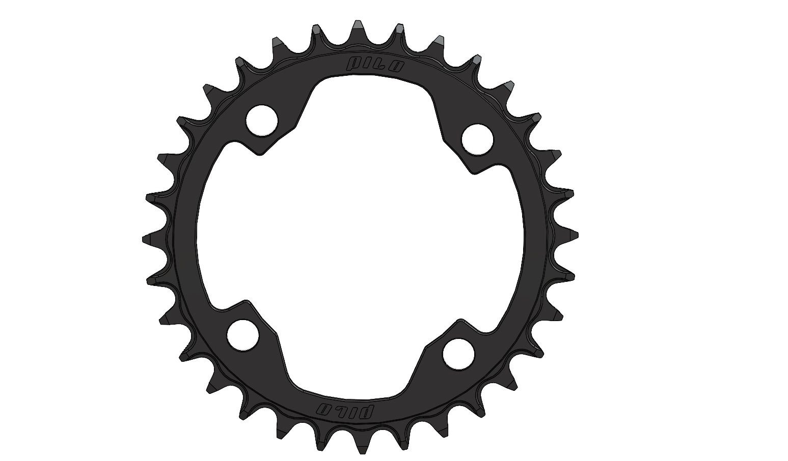 CORONA PER SHIMANO 96 MM. - SIMMETRICO - 32 D.