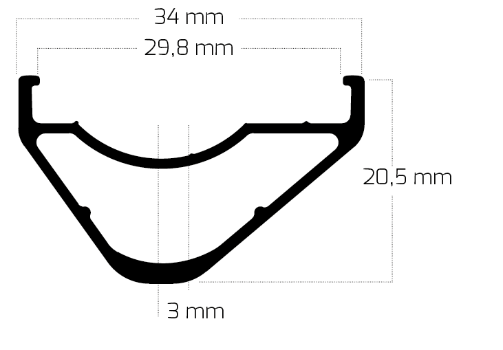 CERCHIO EDGE M 30 - 27.5'