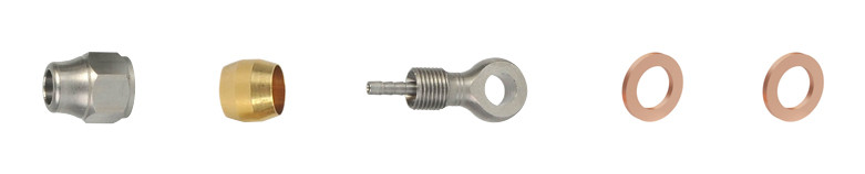 KIT B - CONNESSIONI PER TUBO IDRAULICO