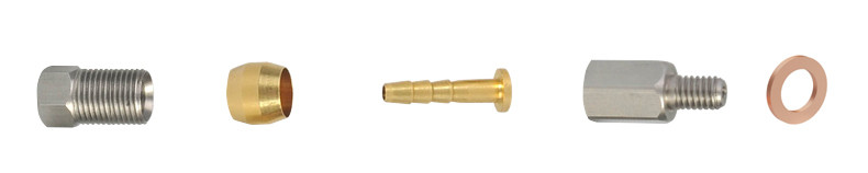 KIT C - CONNESSIONI PER TUBO IDRAULICO