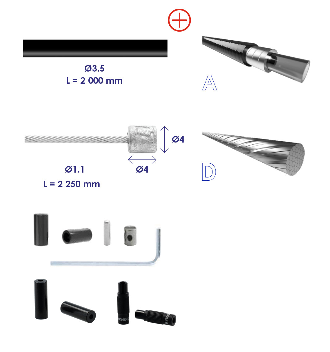 KIT PER FORCELLE E REGGISELLA