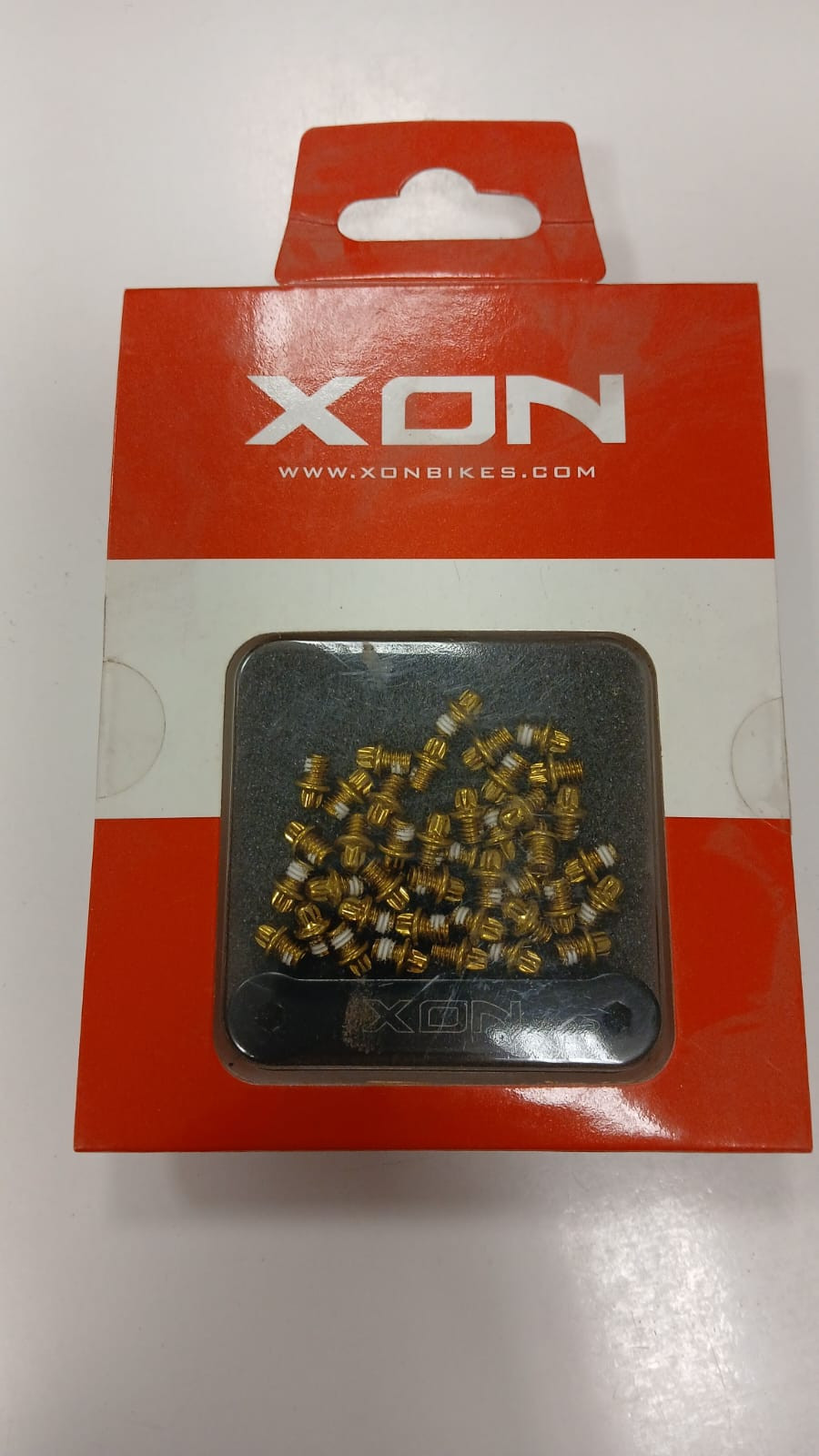 XON - Pin per pedali -  ORO