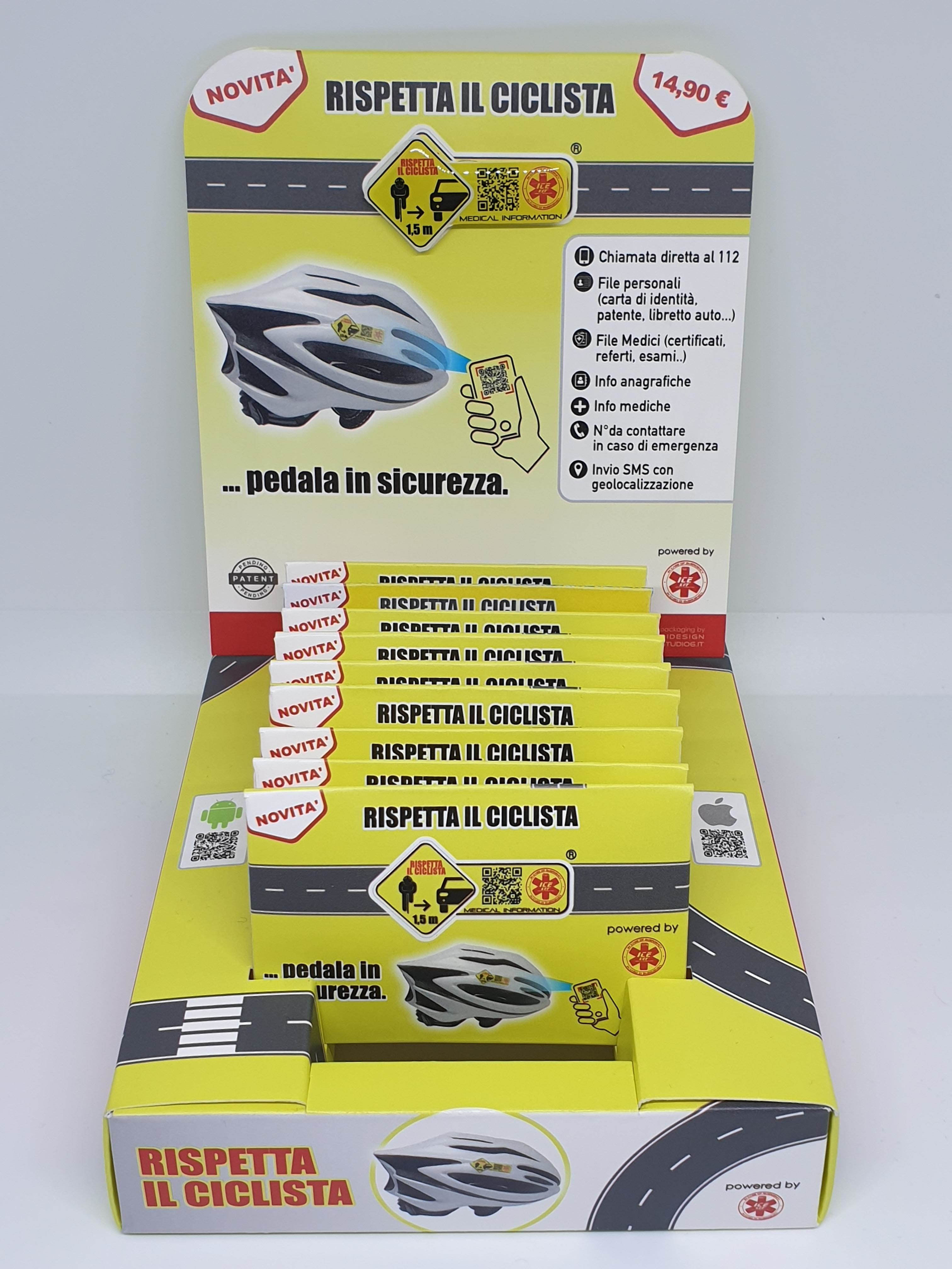 ICE KEY - RISPETTA IL CICLISTA