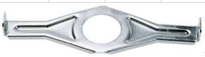 HEBIE - PIASTRA PER FISSAGGIO CARTER FINO A 40 DENTI