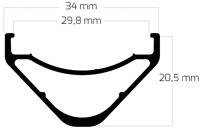 CERCHIO EDGE M 30 - 29'