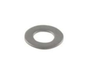 RANELLA PIATTA IN ACCIAIO INOX PER VITI M6