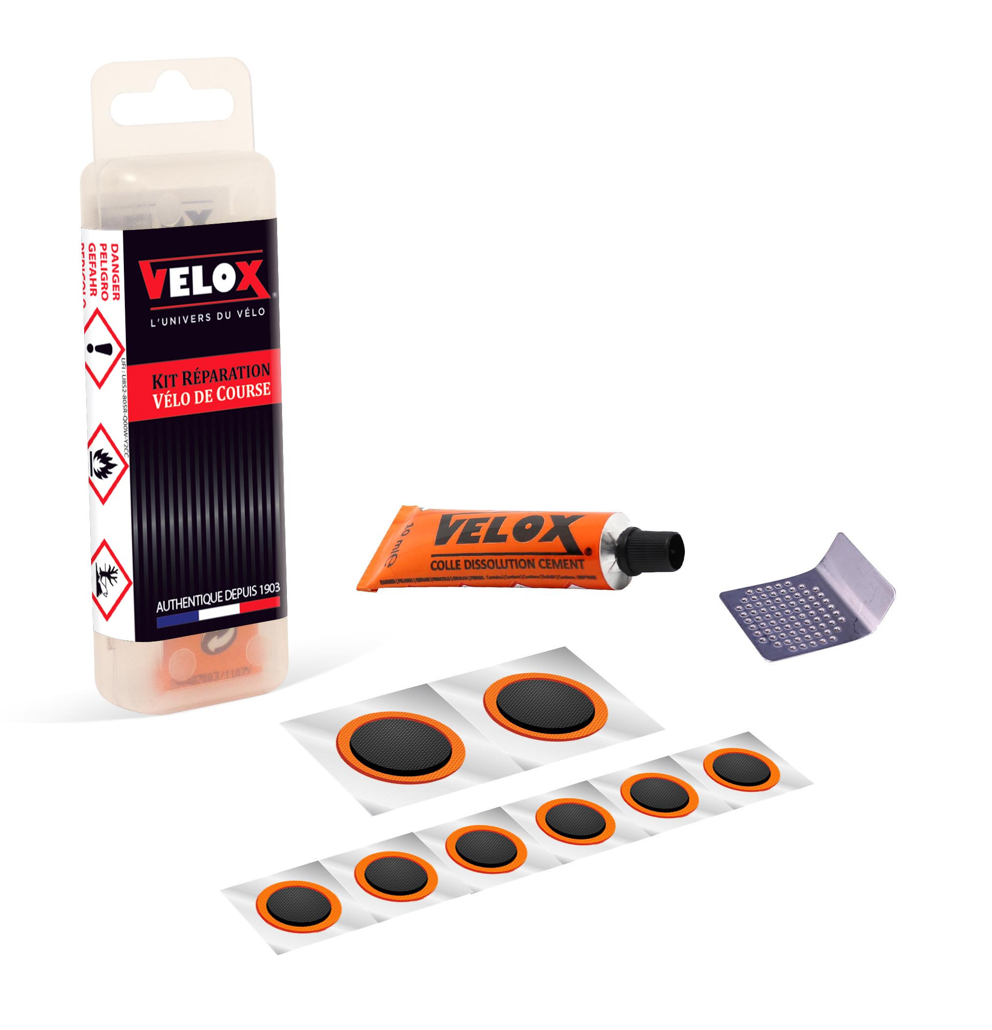 KIT PEZZE CON COLLA - Blister singolo