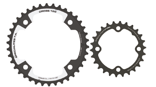 CORONA PER SRAM 120 - 80 MM. - 26 DENTI