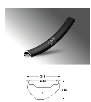 CERCHIO VETTA 28 FORI - 29' - 622
