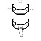 CERCHIO ANDRA 40 - 29' 36 fori Disco