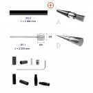 KIT PER FORCELLE E REGGISELLA