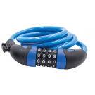 LUCCHETTO A SPIRALE CON FUNE D'ACCIAIO