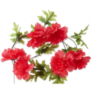 GHIRLANDA FIORI DI PEONIE CORALLO
