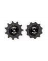 ROTELLE CAMBIO ELVEDES 11 V. - 2 X 12 DENTI NERO
