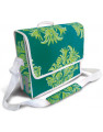 BORSA BLOSSOM LATERALE VERDE