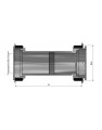 MOVIMENTO CENTRALE TWIST FIT PER BB386 CAMPAGNOLO ULTRATORQUE