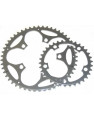 CORONA PER COMPACT  - DURAL - 110 mm. - SILVER - 34 d.